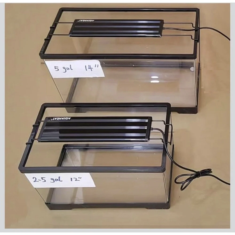 AQUANEAT LED Aquarium Light Full Spectrum 12 Inch Fish Tank Light Fresh Water